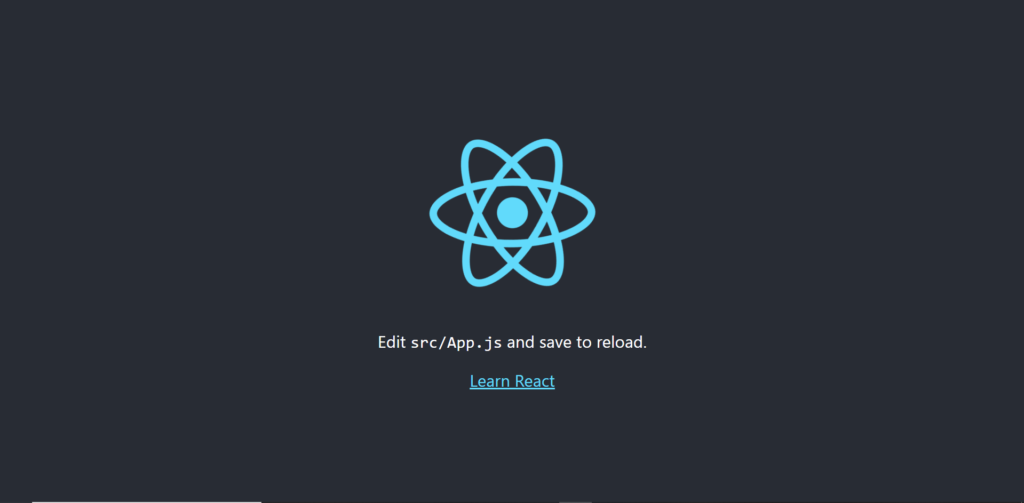 Edit src/App.js and save to reload. 
Learn React 